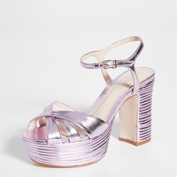 Schutz Darilia Sandals Women’s Size 9.5 Color: Cerise, gently worn - Picture 2 of 10